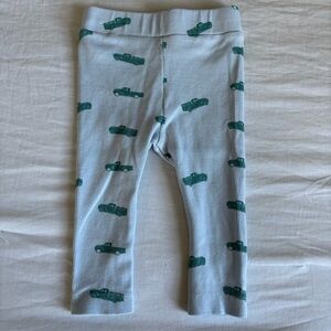 Kate Quinn Blue Truck Leggings • Size 6-12m